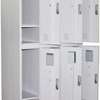 Office Cabinet:  6-Locker Modern Secure Cabinet thumb 3