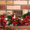 Christmas garland artificial berry plant thumb 3