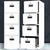 File Cabinet: Office Steel Cabinet, 4 Drawer, 4 Locking Keys thumb 1