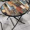 Home Table: Foldable Table With Wooden Colored Top thumb 1