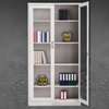 File cabinets: Full glass office filing cabinet with lock thumb 2
