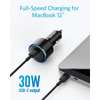 ANKER POWERDRIVE+III 2-PORT 48W HIGH-SPEED USB-C CAR CHARGER thumb 5