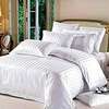 Excecutive white stripped cotton bedsheets thumb 1