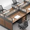 Office Workstations: Mdf Made Workstation For Four Use thumb 4