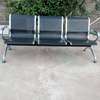 3-Seater linked visitor padded waiting chairs thumb 1