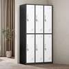 Steel Office Locker with Six Lockable Doors thumb 4