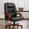 High Back Solid Wood Executive Office Chair thumb 5