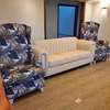 Beautiful Gently used 5 seater sofa with 2 accent seats thumb 0