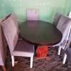 Fully tufted dining table with 6 or 8 chairs thumb 9
