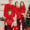 christmas pajamas outfit for both adult and kids thumb 0
