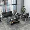 5 Seater Office Leather Waiting Office Sofas thumb 4