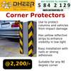 Corner Protectors Yellow Reflective Strips thumb 2