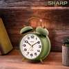 Bell Alarm Clock with Three Dimensional Dial Simple thumb 0