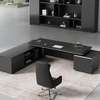 Office Desk: 1.6M Modern Aesthetic Corporate Desk thumb 1