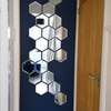 Hexagon acrylic Wall Mirror set thumb 1