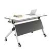 Modern White Foldable Writing Desk thumb 2