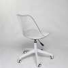 Office Chair : Transparent Swivel Home Study Chair thumb 2