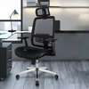 Office Chair: Adjustable Arms Orthopedic Fabric Mesh Chair thumb 3