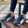 Navy Blue- White Puma Jogger Sneakers Sports Shoe thumb 1