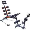 Six pack Care Bench with pedals and waist twister thumb 2