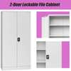 OFFICE CABINET: Two Door Full Glass Office Cabinet thumb 3