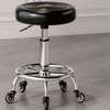 Office Barstool: Chrome Plated Legs Adjustable Stool thumb 2