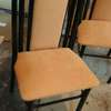 Padded steel dinning chairs thumb 7