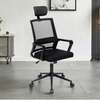 High Back Black Mesh Swivel Adjustable Office Chair thumb 10