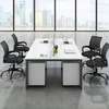 Modern 4-Way Office Workstation thumb 0