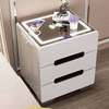 2 Drawer Fingerprint Lock Smart Bedside Table thumb 8