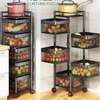 Fruits/Kitchen RSquare Storage Rack With Wheels 5 Tier thumb 0