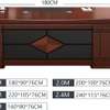 Office Desk: 200cm Mahogany Executive Desk thumb 3