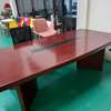 Boardroom Table: Red Mahogany 350CM Boardroom Table thumb 1