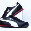 Black-White-Red PUMA Roma Sneaker thumb 1
