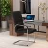 Office Chair: Visitors Office Seat With High Back Design thumb 5