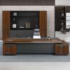 Office Desk; 2400mm Executive Desk With Side Drawer thumb 0