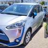 Toyota sienta hybrid silver 2018 thumb 2