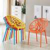 Dining Chair: Plastic Stackable Dining Chair In Kendu thumb 3