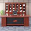 Executive Desk: Mahogany Finish Desk, 1.8m Executive Style thumb 0