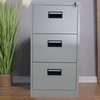 Infinity 4 Drawer Metallic Filing Cabinet thumb 3