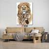 Lion theme wall art hanging thumb 1