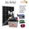 solar fullkit 50watts with free cable and bulbs thumb 0