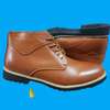 Landrhino Laced Brown Leather Quality Official Boots thumb 0