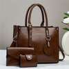 Quality leather 3 in 1 bags set thumb 1