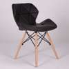 Stylish Leather Padded Eames Dining Chair thumb 3