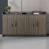 Office Cabinet: 4-Door Wooden Office Storage Cabinet thumb 0
