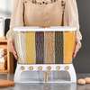 6 compartments big capacity cereal dispenser thumb 2