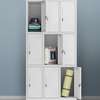 White Steel With Nine Doors Storage Cabinet thumb 6