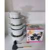 12 PCS Granite Cookware Set with Silicone Lid Non Stick Pots thumb 2