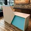 Modern Office Reception Table – Wooden Secretary Desk thumb 2